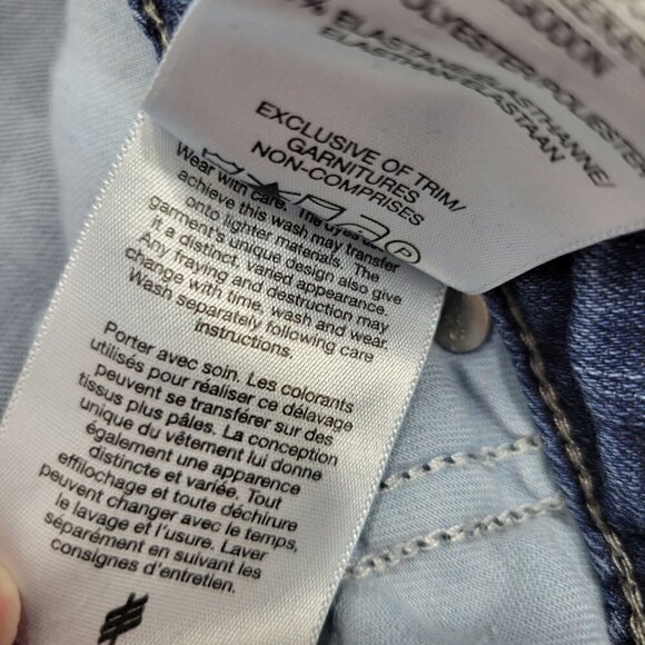 Silver Jean Suki Capri Women's Dark Wash Jeans in a Size 24x23.5 - Picture 5 of 11